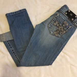 Size 26 cropped Jeans/capris Miss Me
